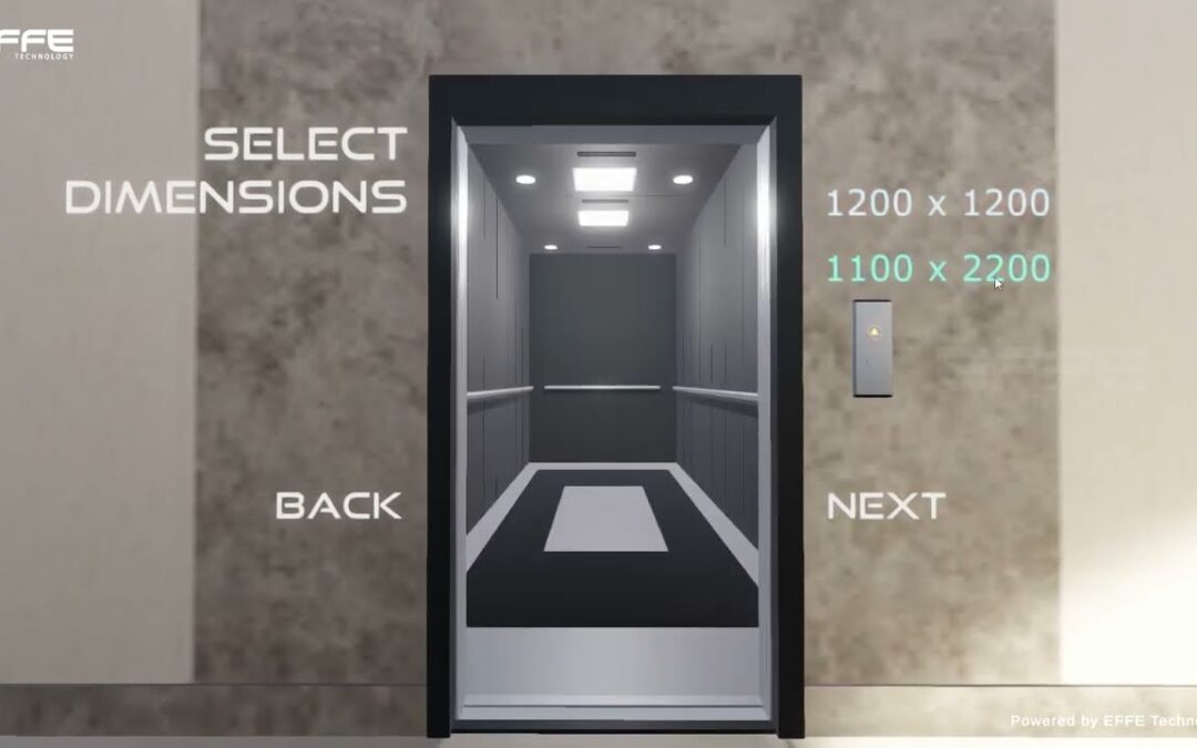 Portfolio: VR Online Configurator for Elevators and Technical Products