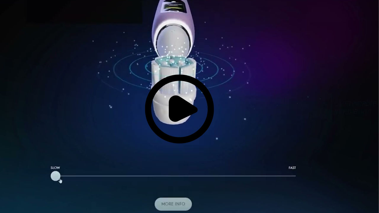 realistic toothbrush visualization