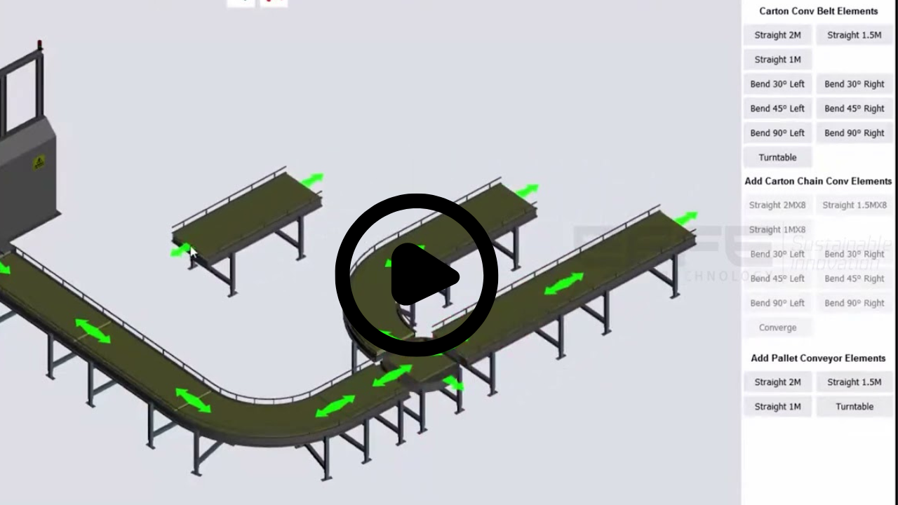 packaging machine product configurator