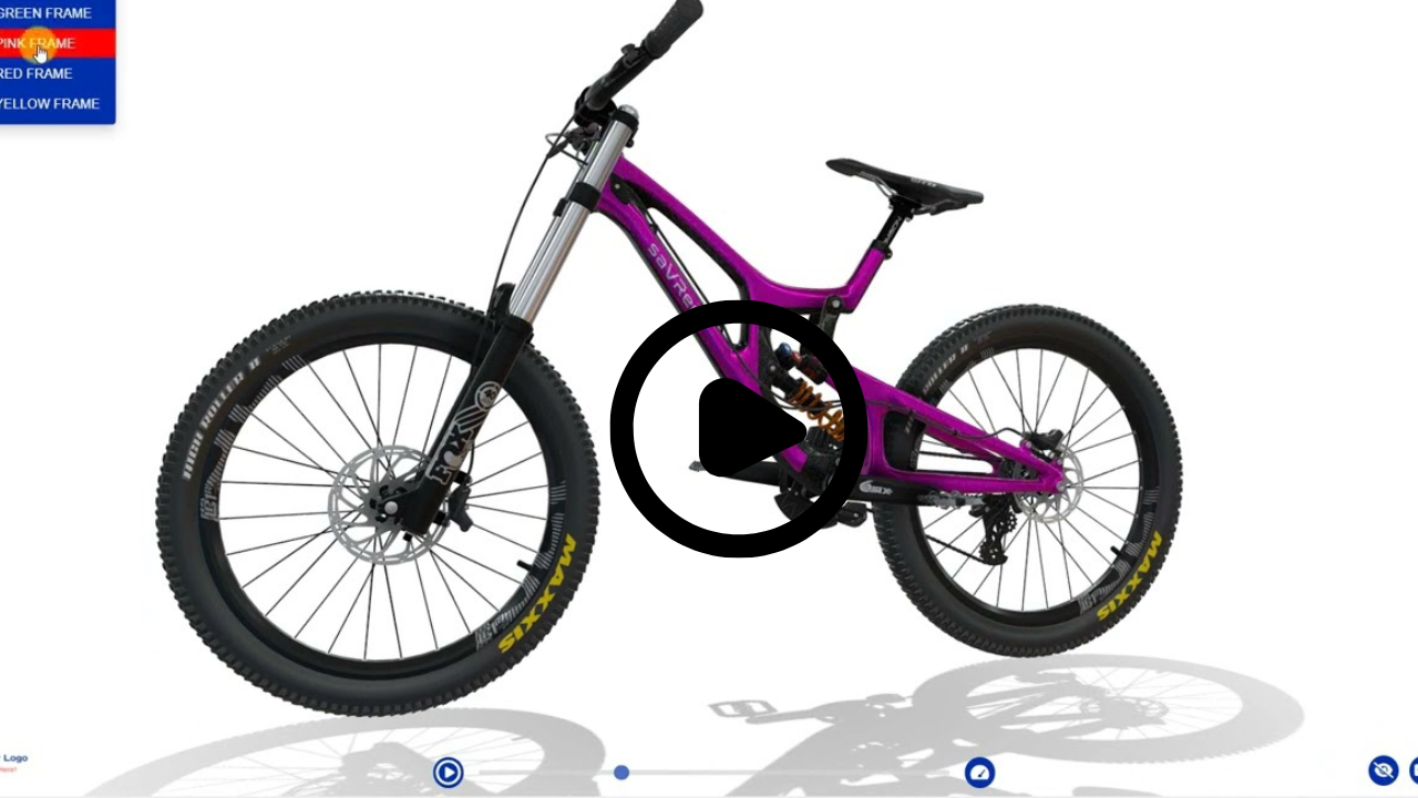 Bicycle 3d configurator