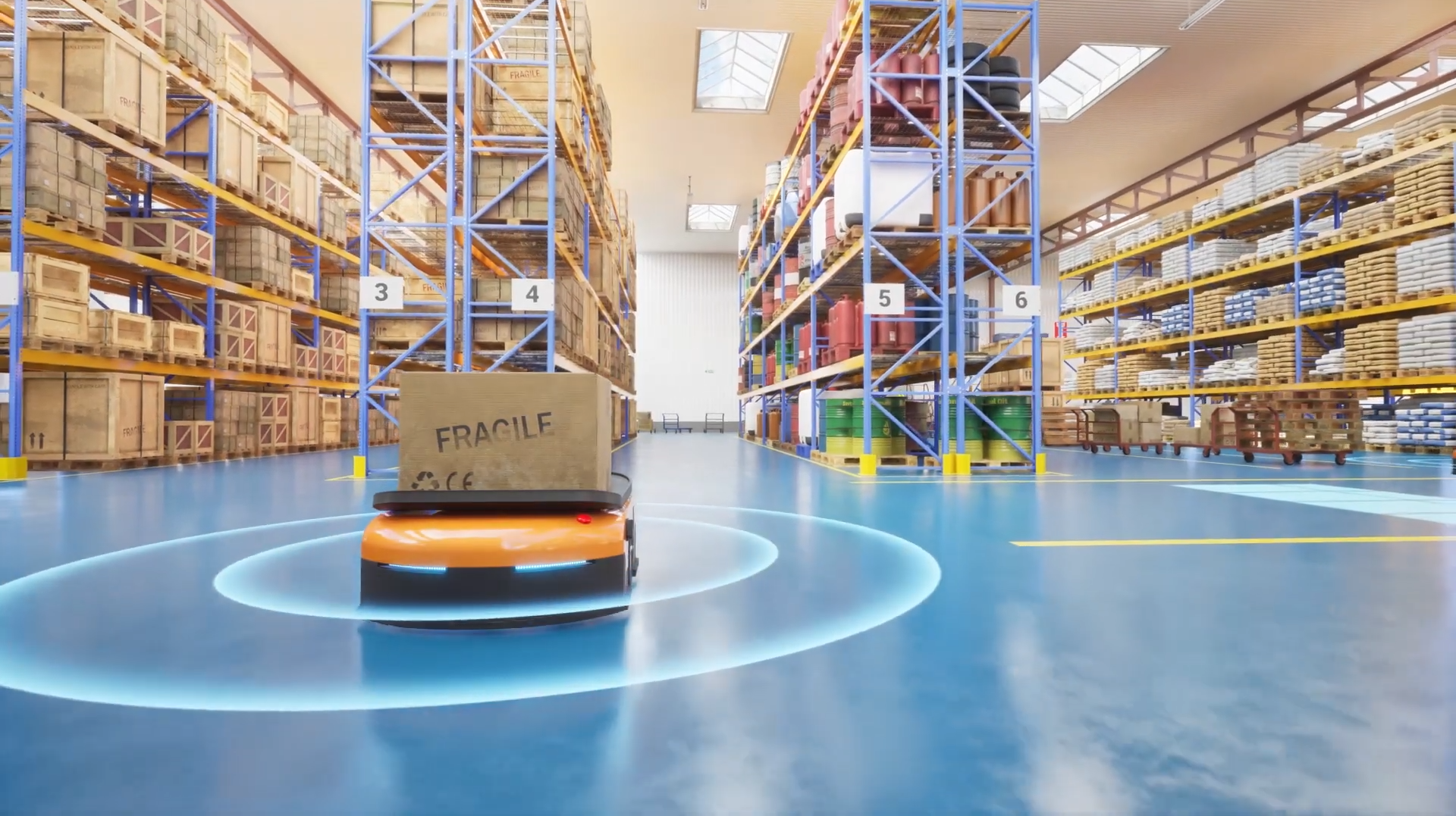IoT Digital Twin for Warehouse