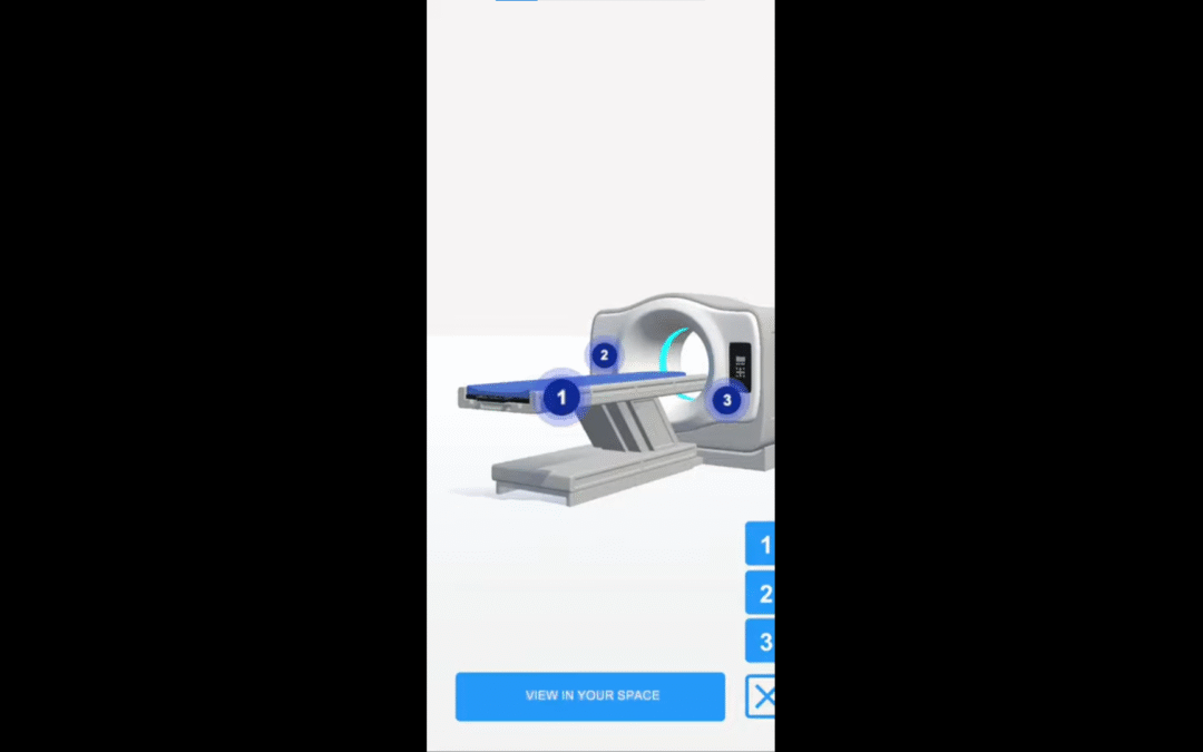 Augmented reality in medical Industry : Advanced AR Mobile Application for Medical Devices