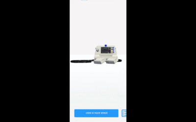 AR in Healthcare Industry: Augmented Reality Mobile App for Medical Equipment Visualization