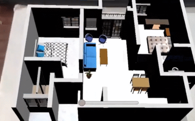 Portfolio: Immersive Floor Plan Walkthrough Powered by AR applications in construction