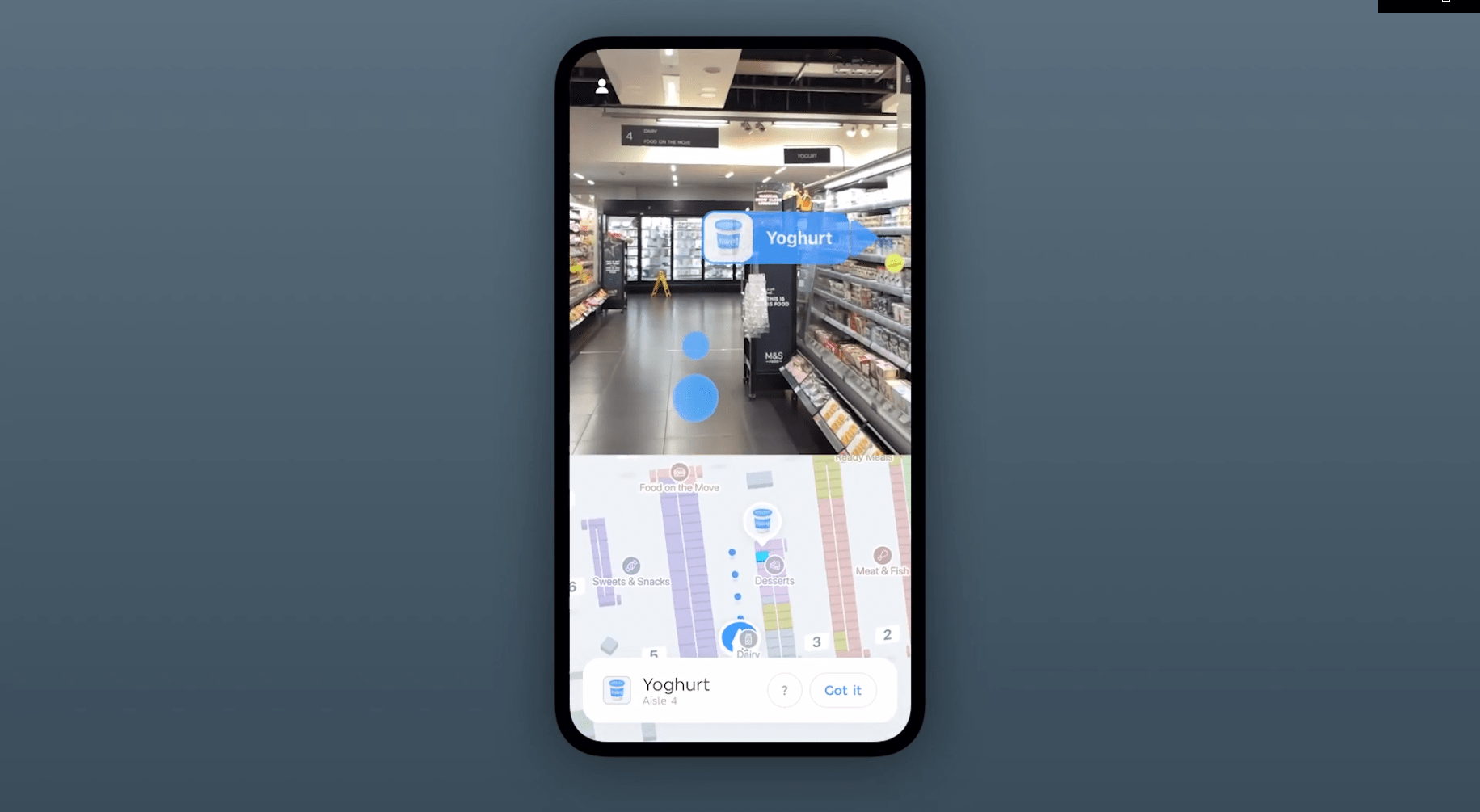 ar in store navigation