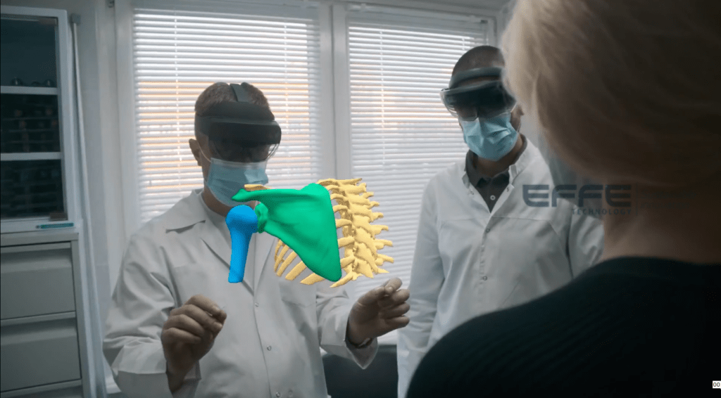 XR device simulator for remote healthcare consultations