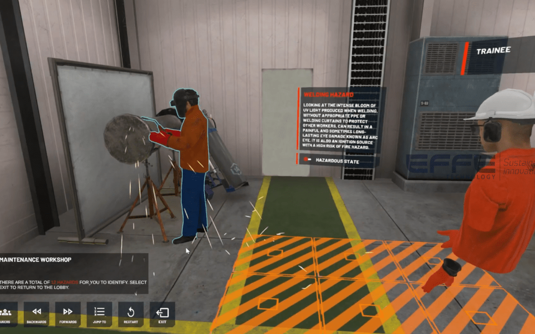 Virtual Risk Control: XR Safety Simulations for Power & Utility Operations