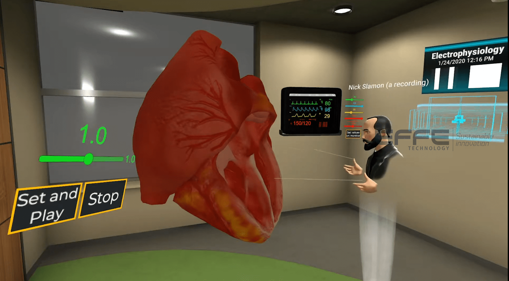 Vr cardiovascular training exercises