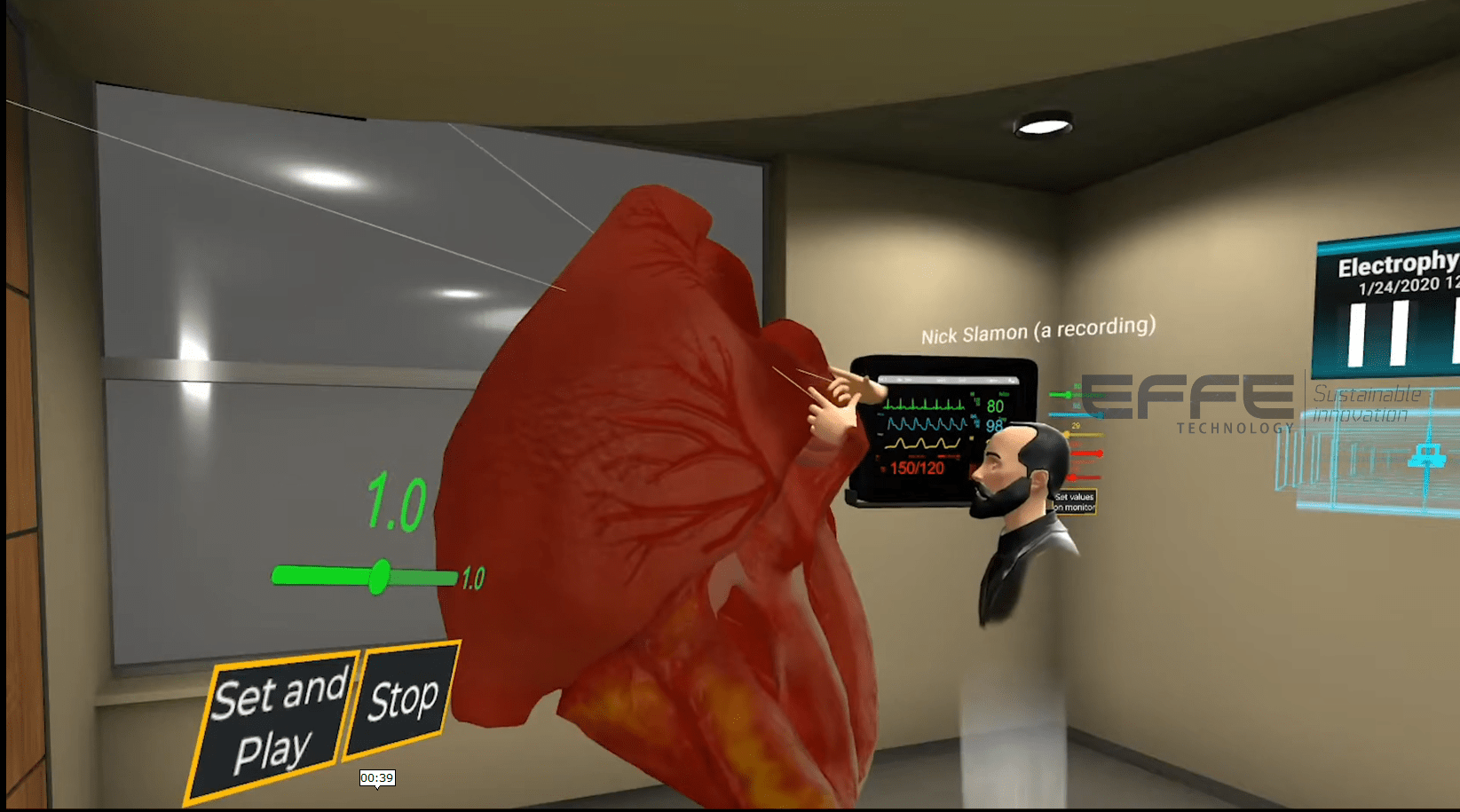 Vr cardiovascular training exercises