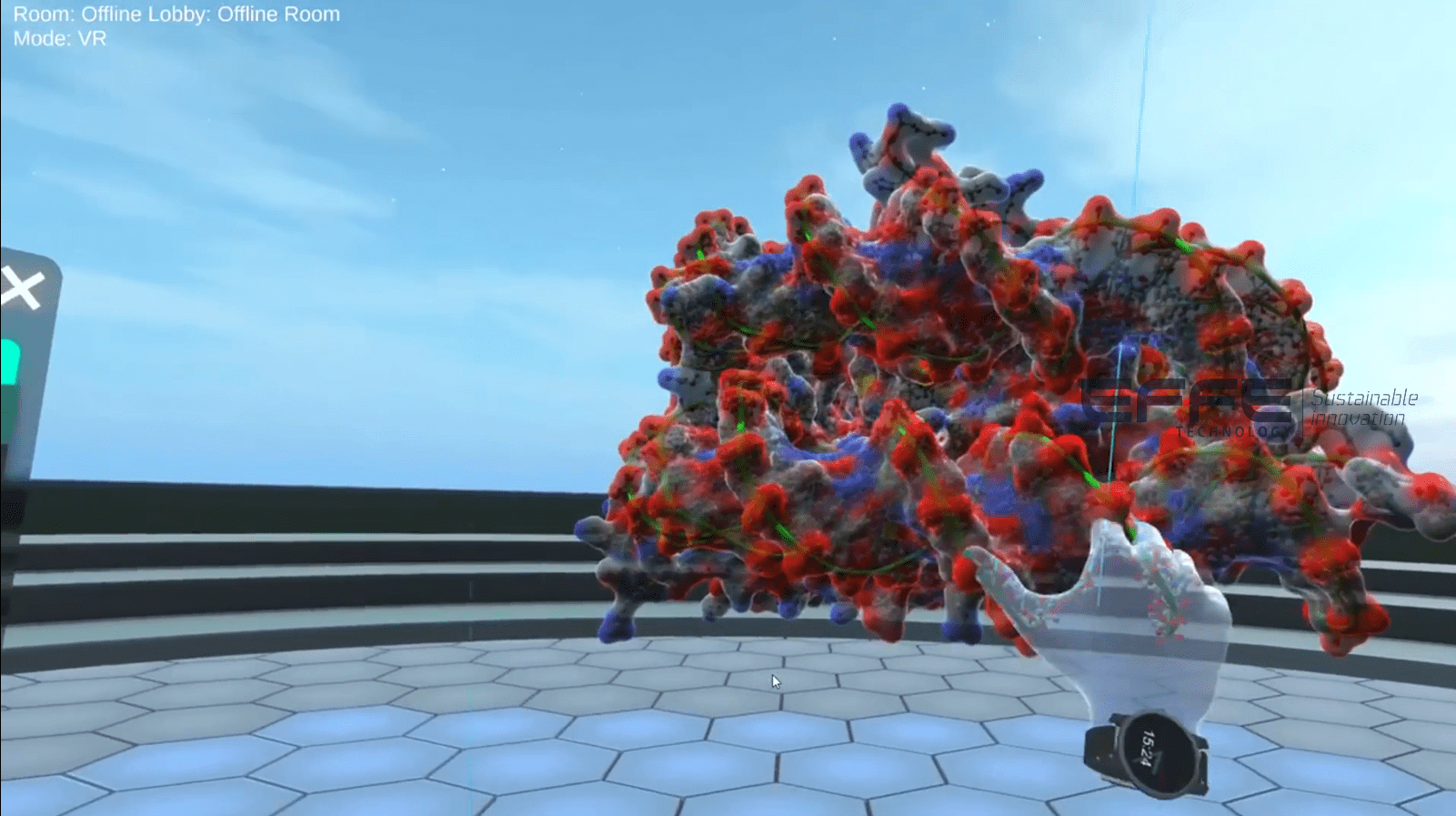 DNA replication simulation