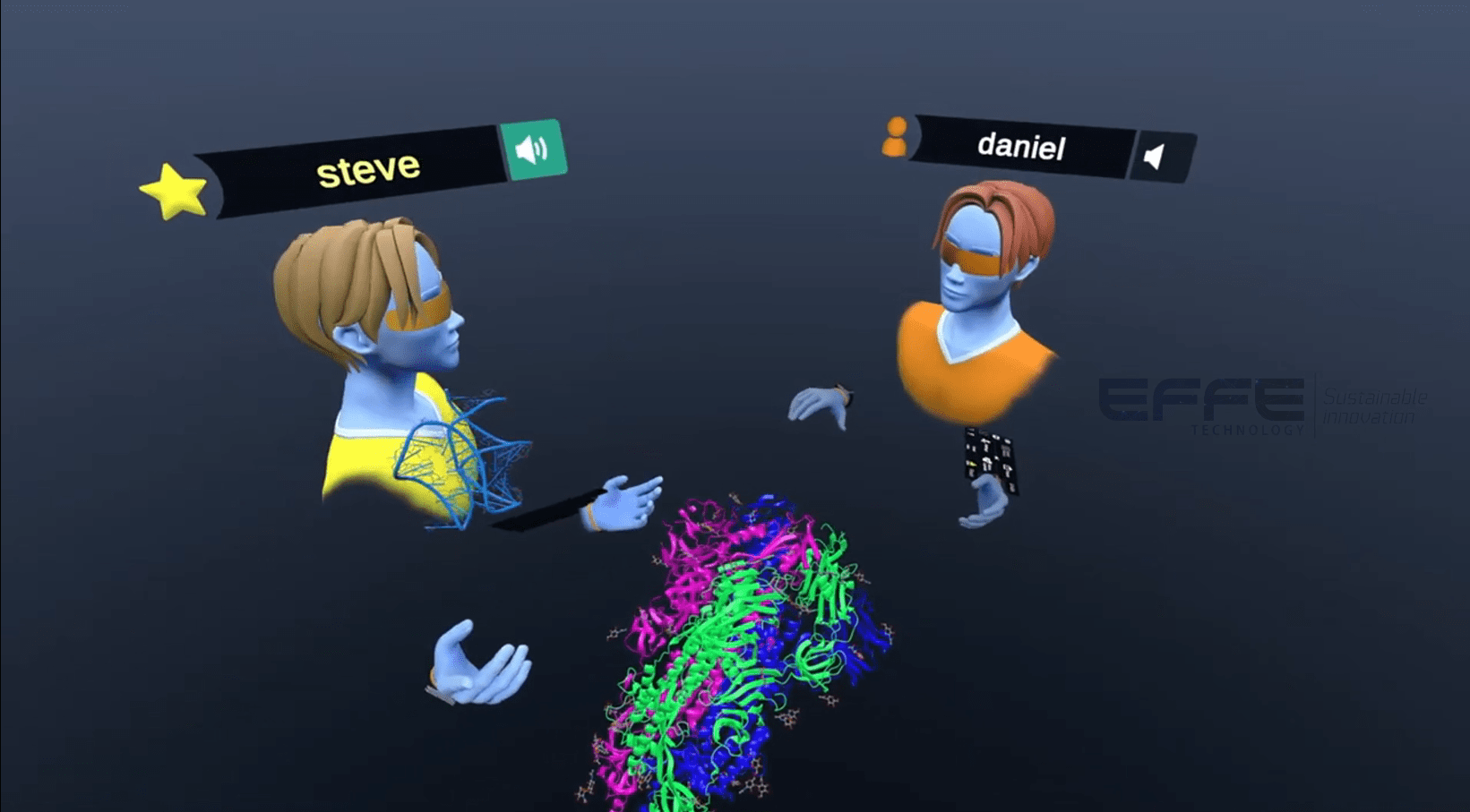 mRNA vaccine VR simulation