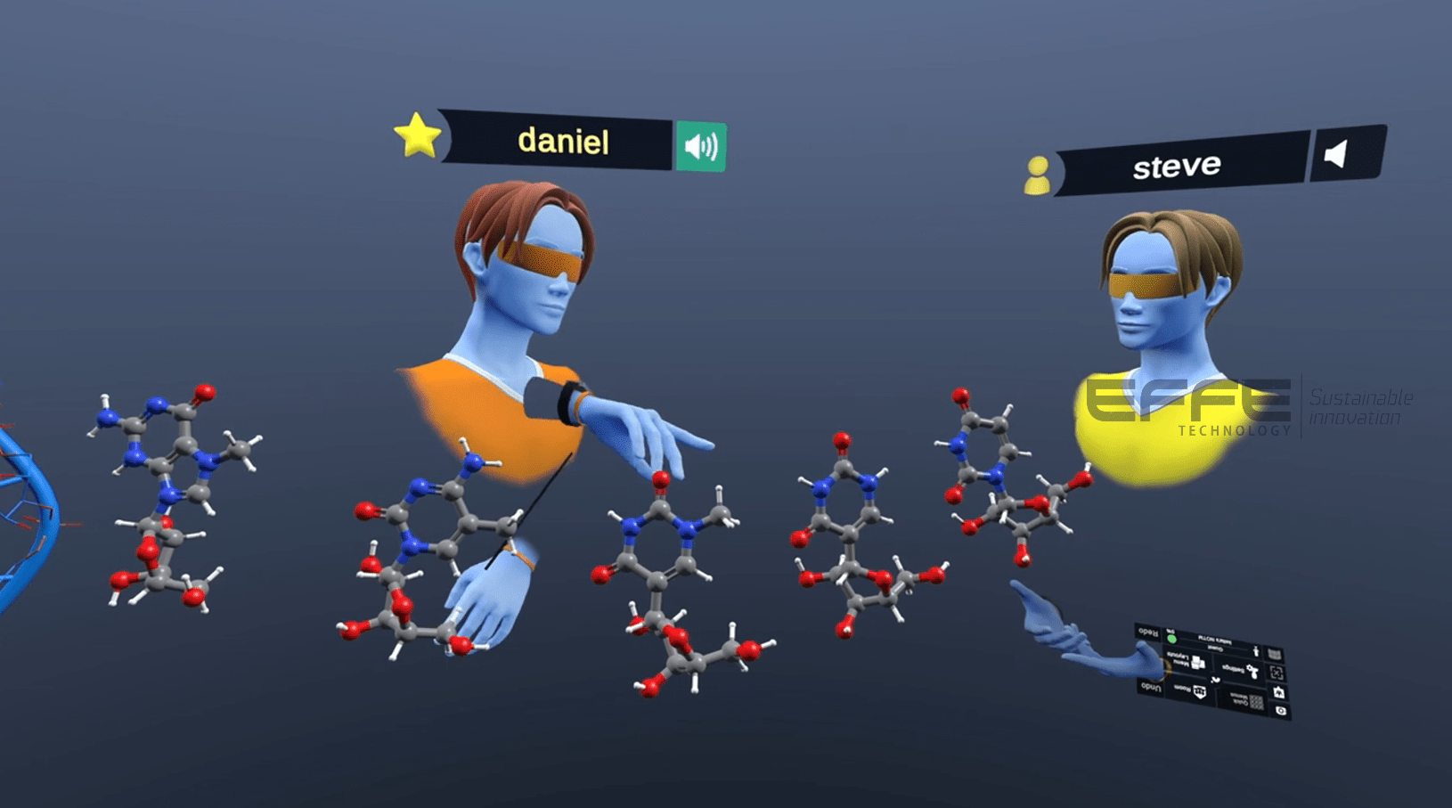 mRNA vaccine VR simulation
