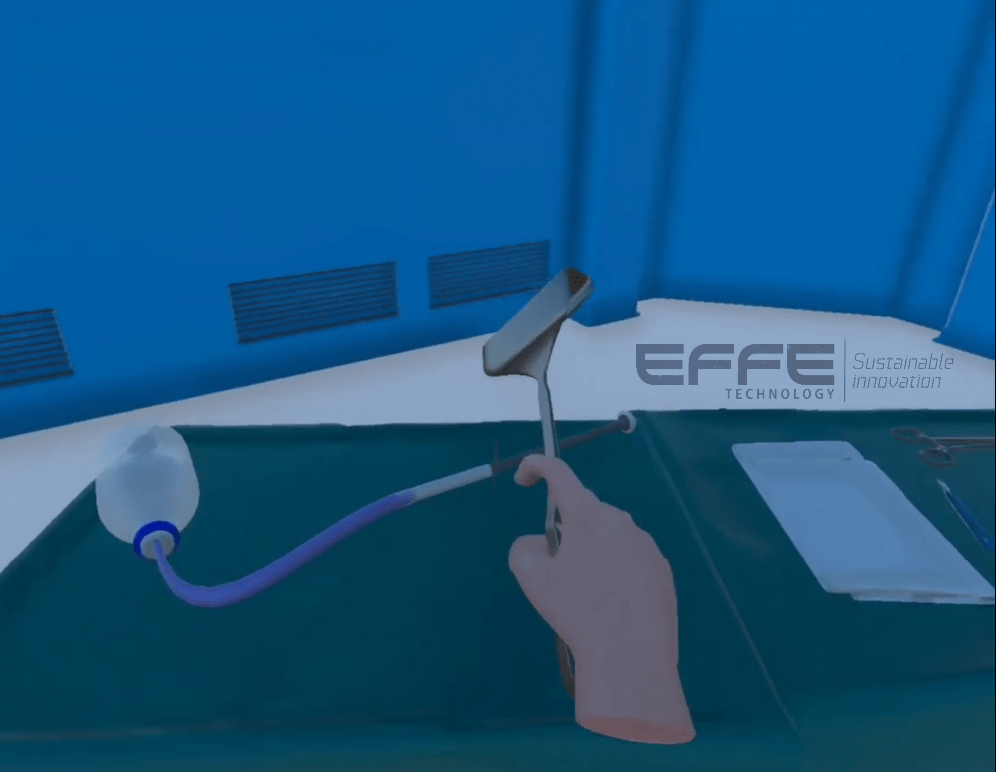 Cesarean section VR simulation