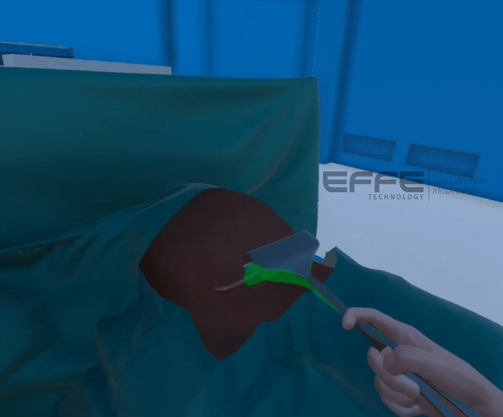 Cesarean section VR simulation