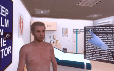 Dermatological Disease VR Simulator | Clinical & Preventive Training for Skin Disorders