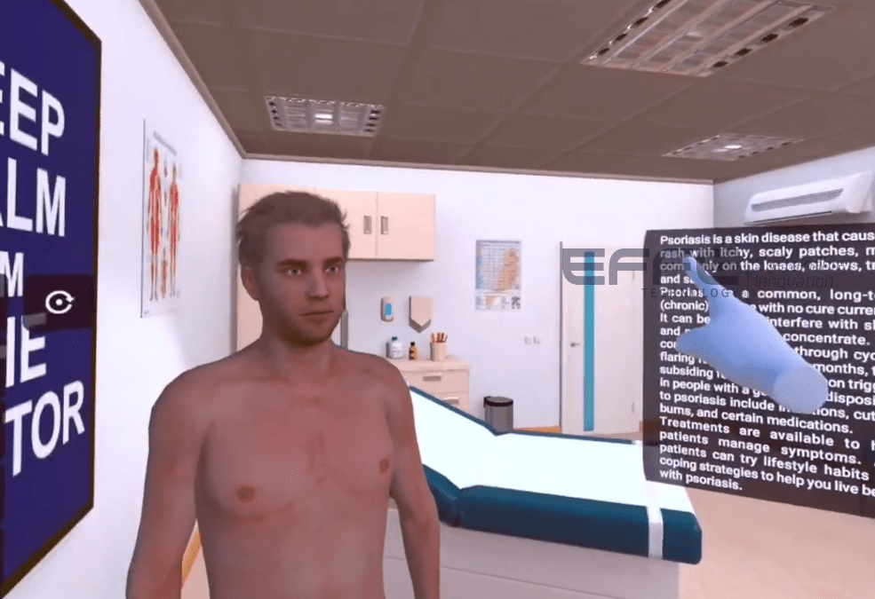 Dermatological Disease VR Simulator | Clinical & Preventive Training for Skin Disorders