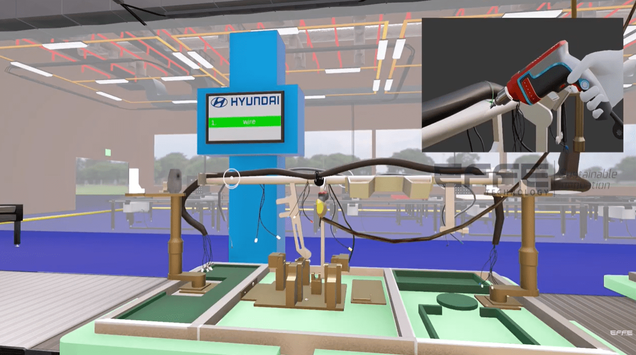 VR automotive training