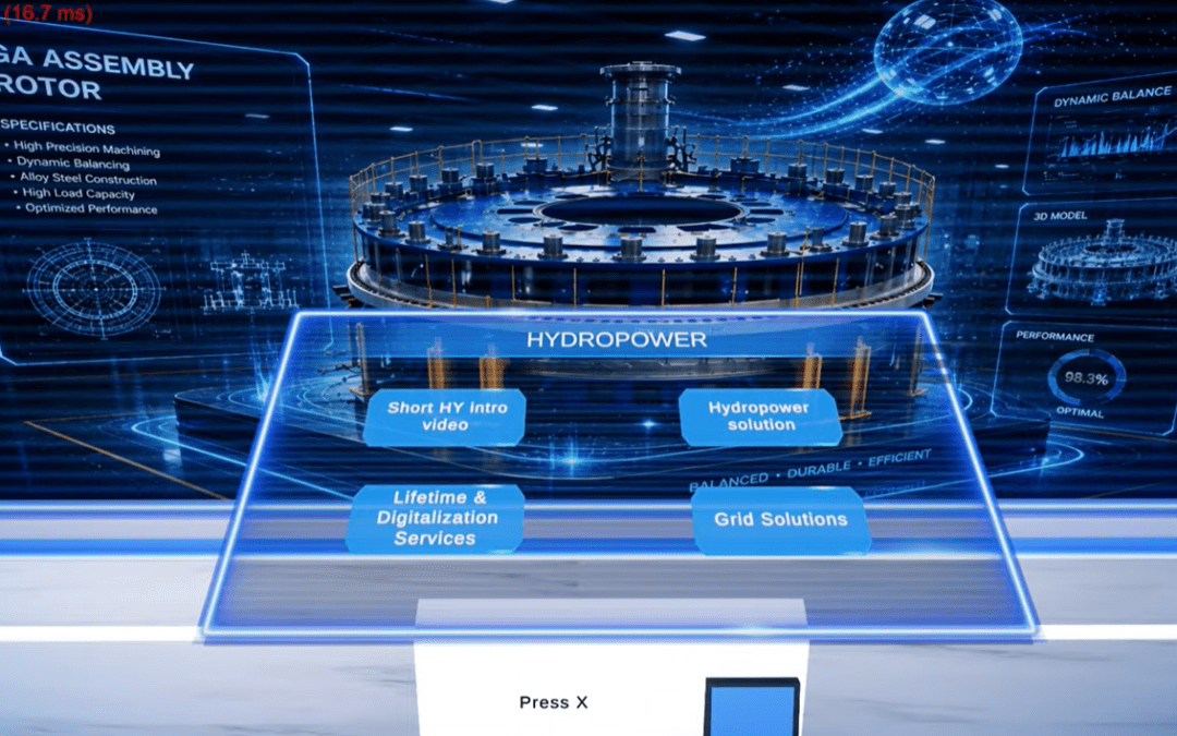 Portfolio: VR Workforce Training Solution for Hydropower Plant Operations